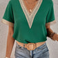 cadanna - Blusa egipcia elegante mujer