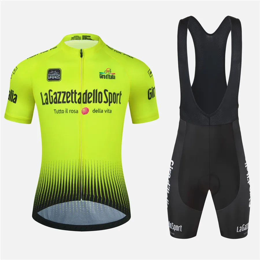 LAGAZZETTA - Conjunto de ciclismo profesional (Tour Of Italy)