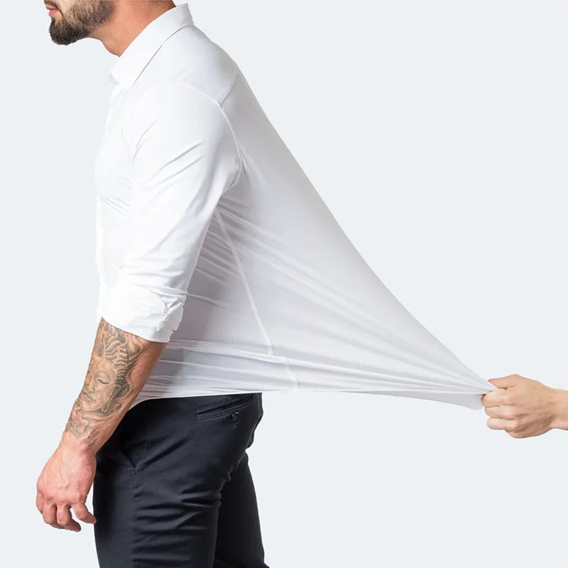 CAMIFLEX™  Camisa flexible hombre