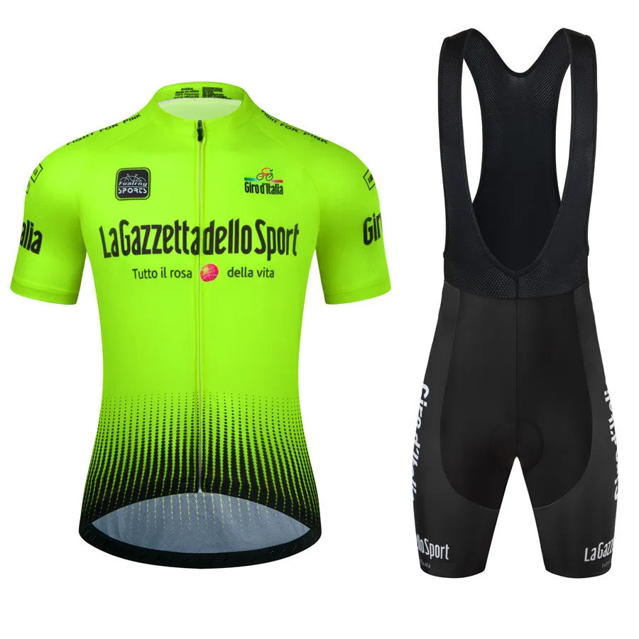 LAGAZZETTA - Conjunto de ciclismo profesional (Tour Of Italy)