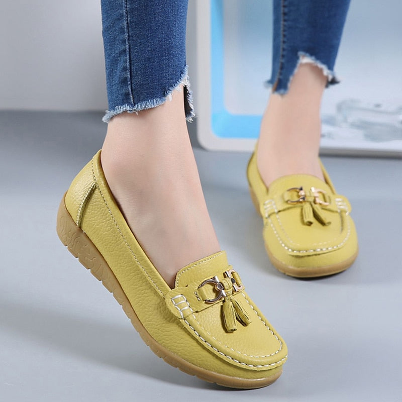 Flexin mocasines flexibles mujer