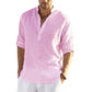 Athom - Camisa manga larga hombre