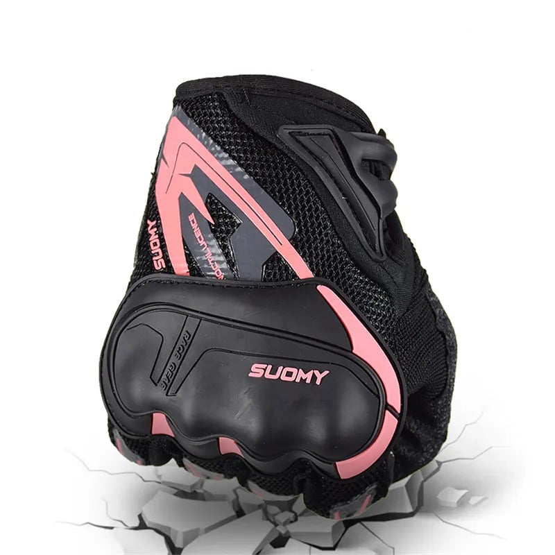 Guantes profesionales de alto impacto para motocicleta