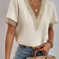 cadanna - Blusa egipcia elegante mujer