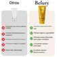 Belury - Mascarilla coreana de cúrcuma y colágeno