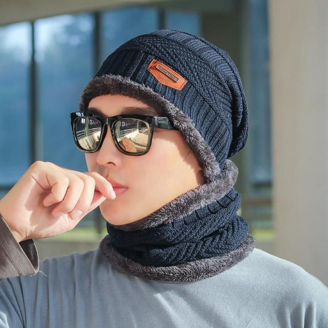 SONG TING™  CONJUNTO 2 EN 1 GORRO Y BUFANDA