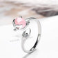 Fox Ring™ Anillo elaborado con la mejor plata esterlina 925 y cristales cúbicos brillantes