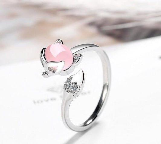 Fox Ring™ Anillo elaborado con la mejor plata esterlina 925 y cristales cúbicos brillantes
