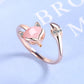 Fox Ring™ Anillo elaborado con la mejor plata esterlina 925 y cristales cúbicos brillantes