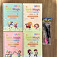 Sank Magic™ Kit 4 cuadernos mágicos de caligrafía reutilizables + Lapiz con 10 recargas de tinta