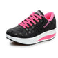 On Fashion™Zapatillas de mujer de plataforma inferior gruesa para correr