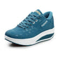 On Fashion™Zapatillas de mujer de plataforma inferior gruesa para correr