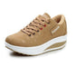 On Fashion™Zapatillas de mujer de plataforma inferior gruesa para correr