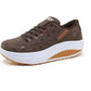 On Fashion™Zapatillas de mujer de plataforma inferior gruesa para correr