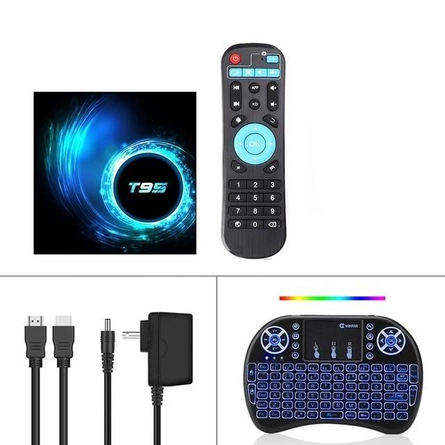 Tv Box Android 6k Ultra HD Bluetooth 5.0 Quad Core