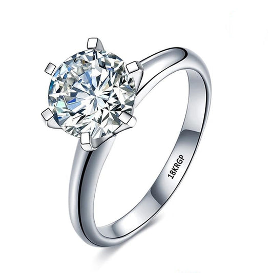 Gran Diamante™ Anillo de oro blanco de 18 kilates