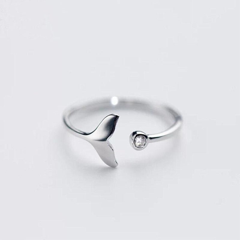 Sirena Cristal™ Anillo de plata 925