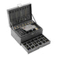 Joyero Jade™ Elegante caja con 3 niveles para guardar joyas