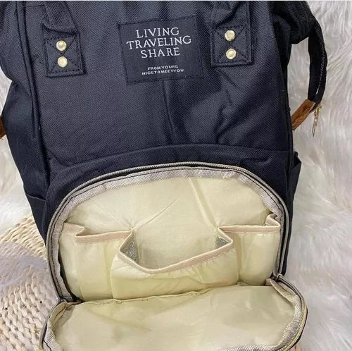 Pañalera Tipo Morral A La Moda Bolso De Moda