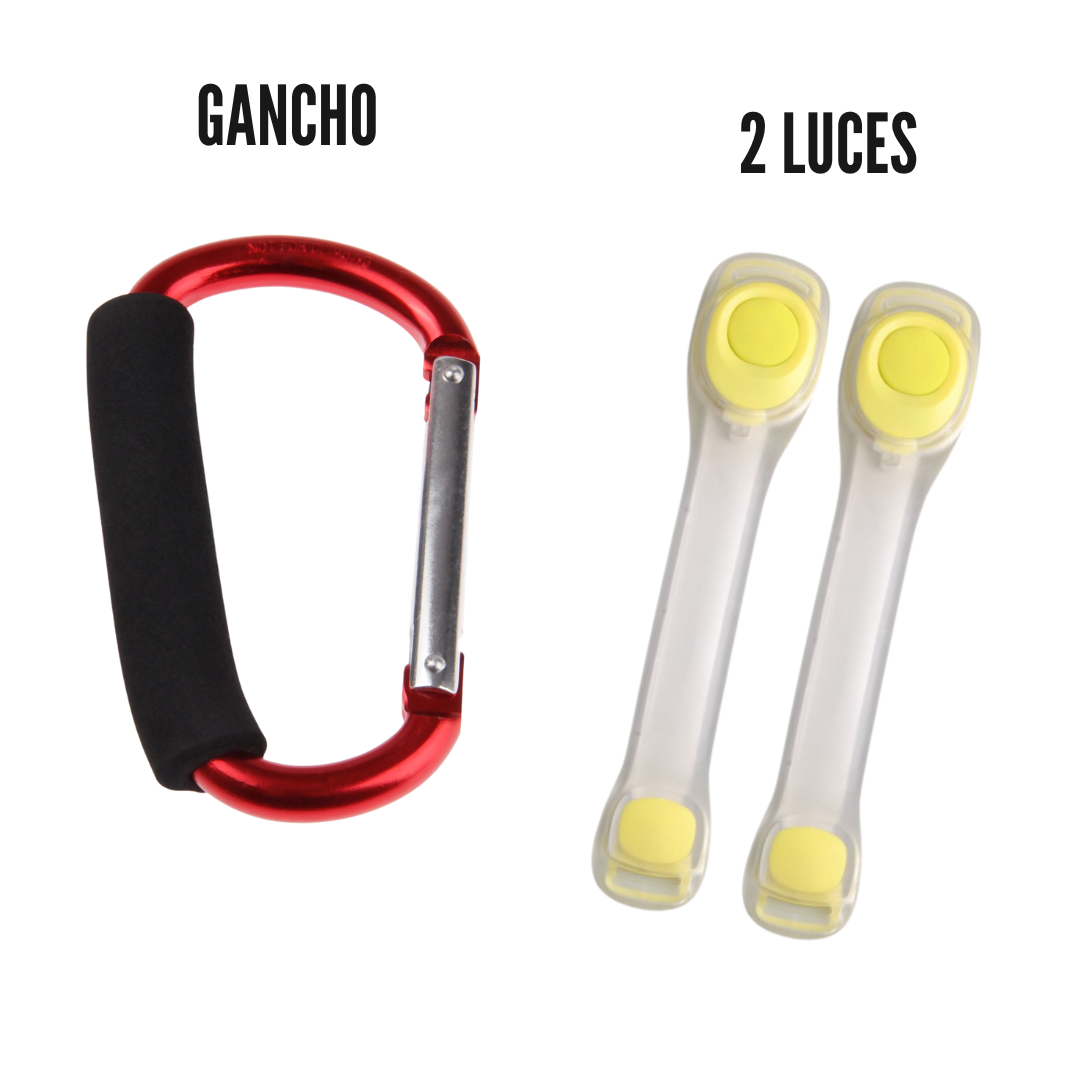 Pack Gancho Metálico + 2 Luces Deportivas