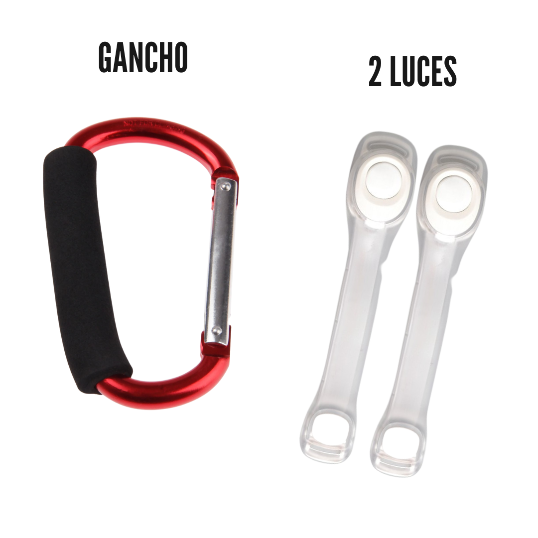 Pack Gancho Metálico + 2 Luces Deportivas