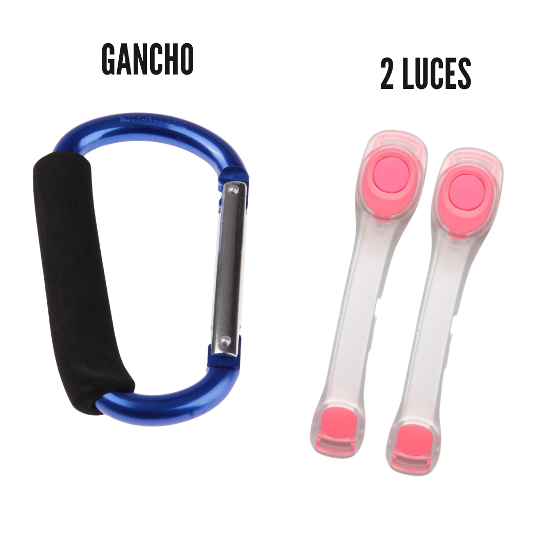 Pack Gancho Metálico + 2 Luces Deportivas