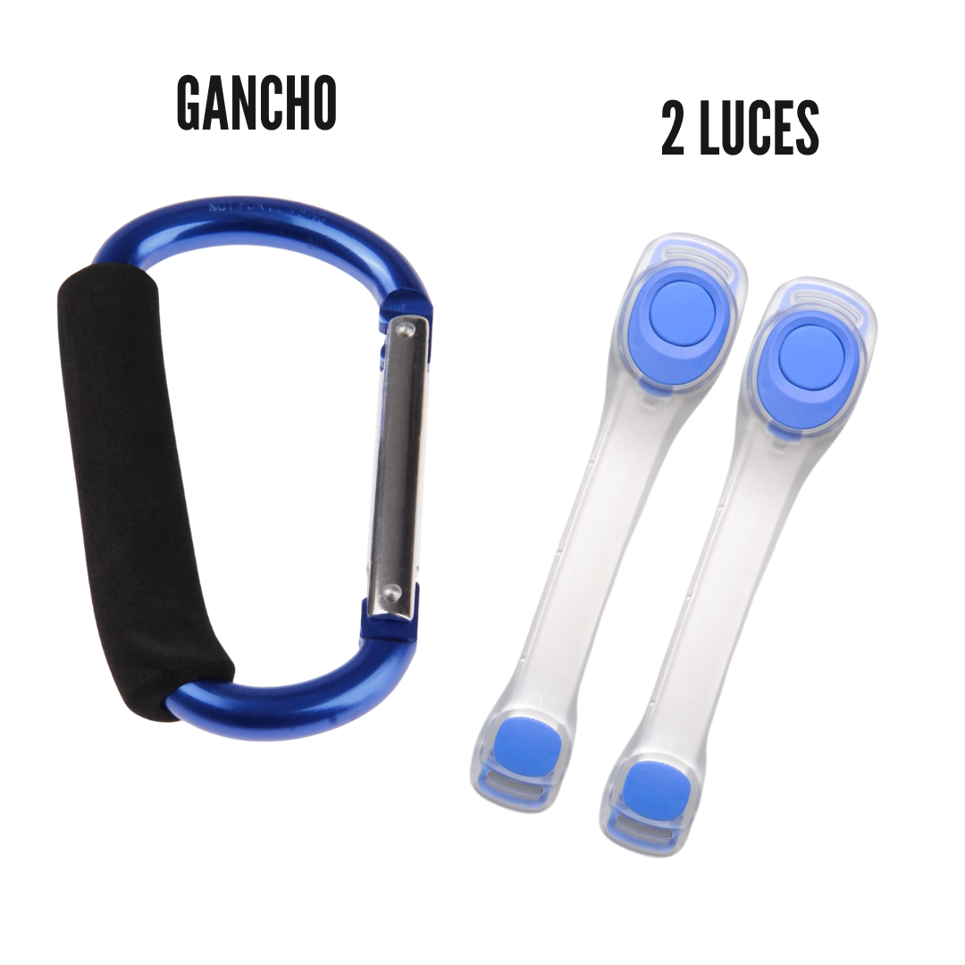 Pack Gancho Metálico + 2 Luces Deportivas