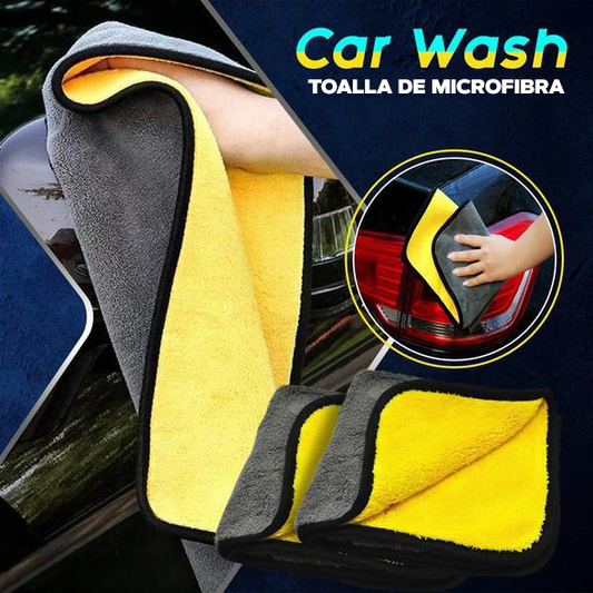 Toalla de Microfibra para auto - CarWash™