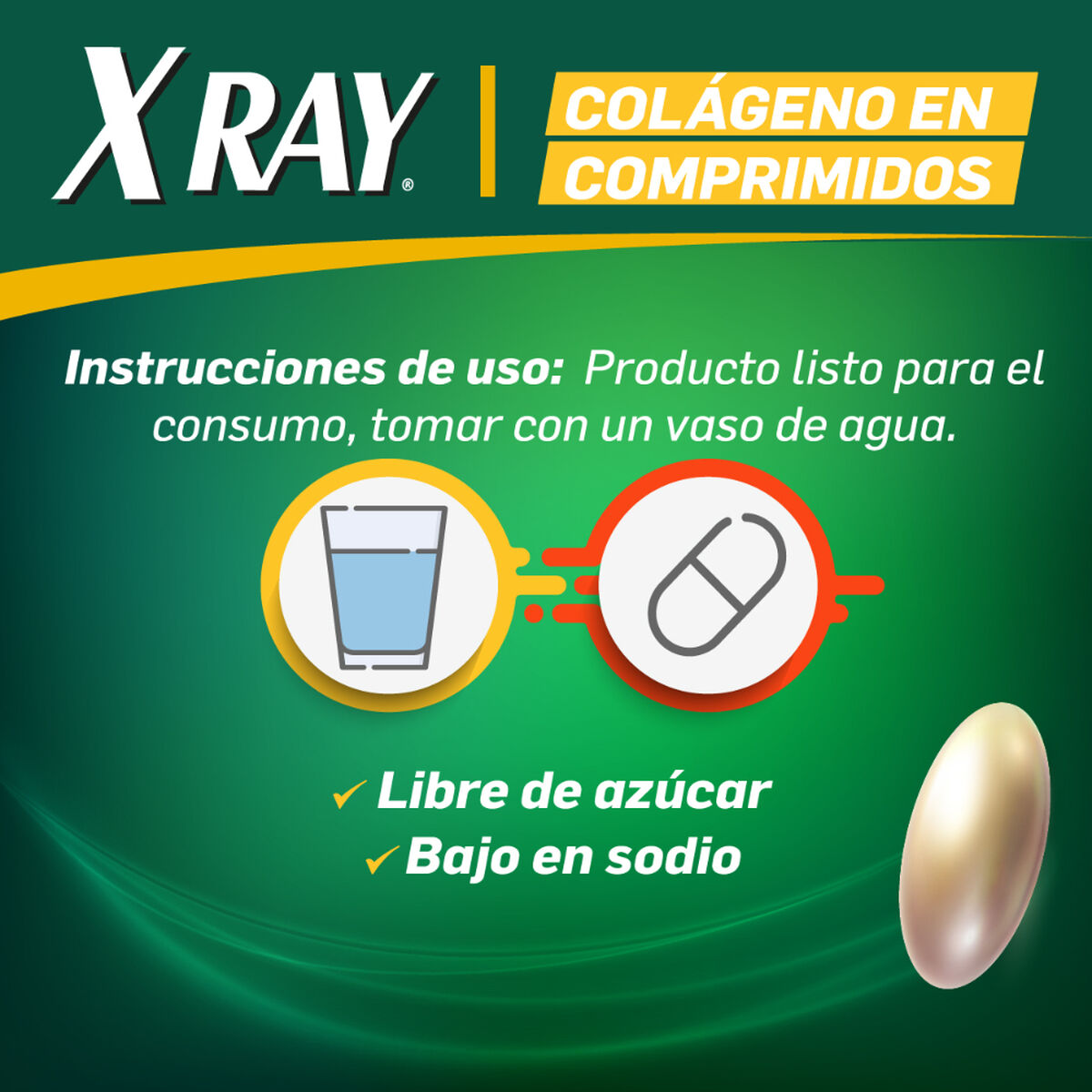 X Ray Colágeno 60 Comprimidos