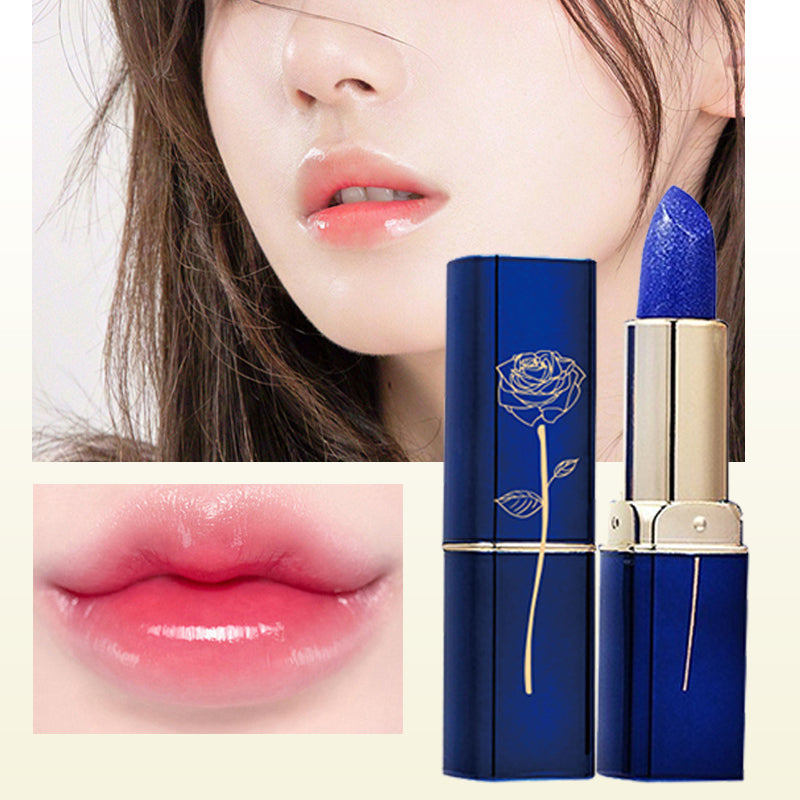 Labial Azul que cambia de Color - KissBlue™