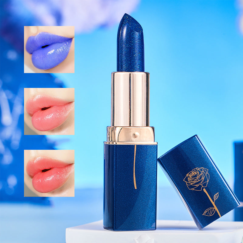 Labial Azul que cambia de Color - KissBlue™