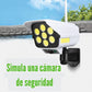 Foco Cámara de Seguridad Solar - 180W Luz Fría IP65