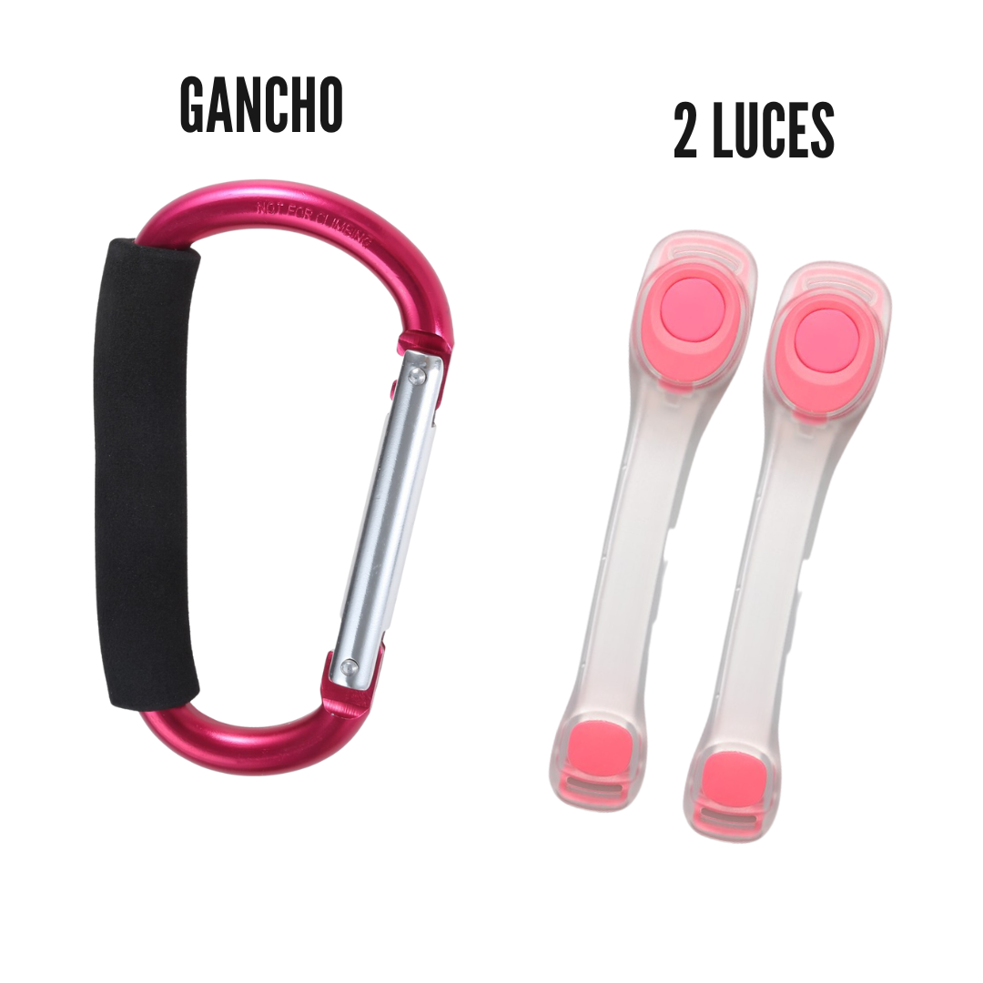 Pack Gancho Metálico + 2 Luces Deportivas