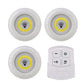 Set Luz Led - Control Remoto Inalámbrico (3 luces led + control remoto)
