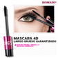 BIOAQUA MASCARA DE PESTAÑAS 4D - BIOMASK®