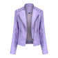 Chaqueta de cuero de mujer - JacketGure™