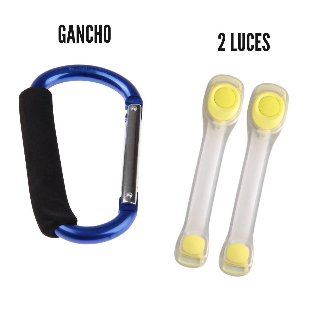 Pack Gancho Metálico + 2 Luces Deportivas