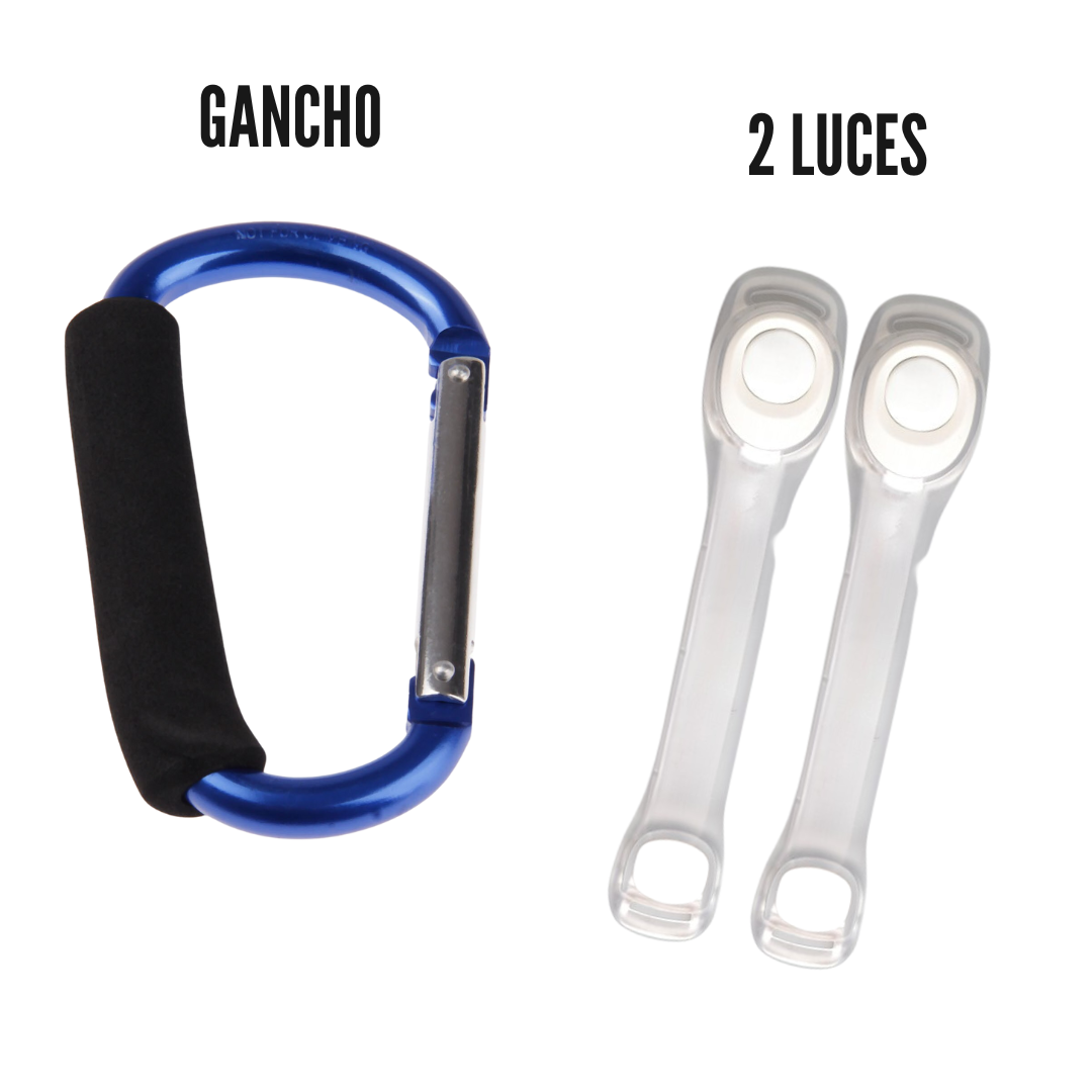 Pack Gancho Metálico + 2 Luces Deportivas