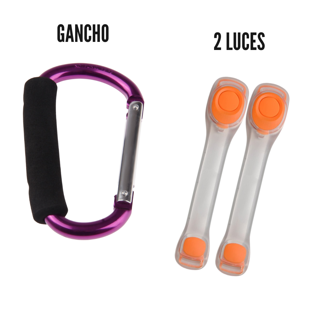 Pack Gancho Metálico + 2 Luces Deportivas