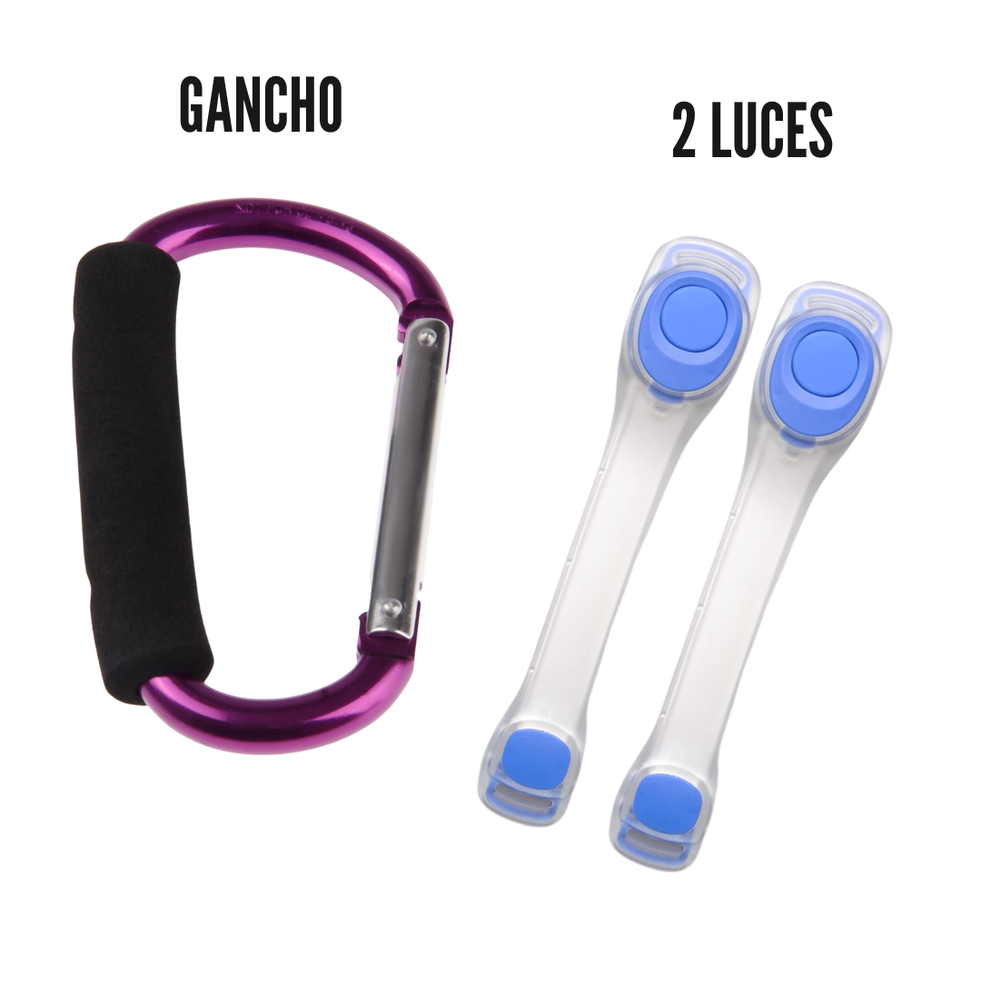 Pack Gancho Metálico + 2 Luces Deportivas