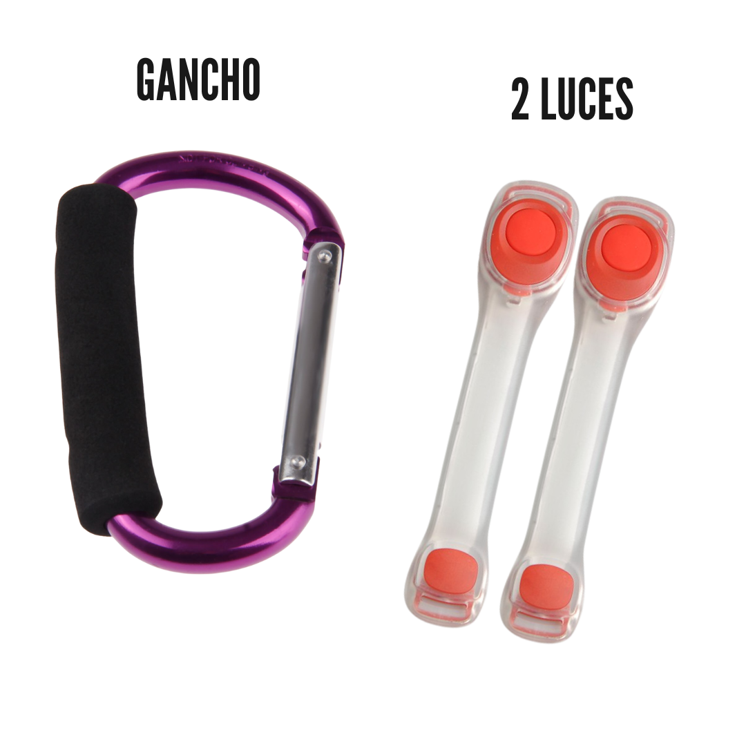 Pack Gancho Metálico + 2 Luces Deportivas