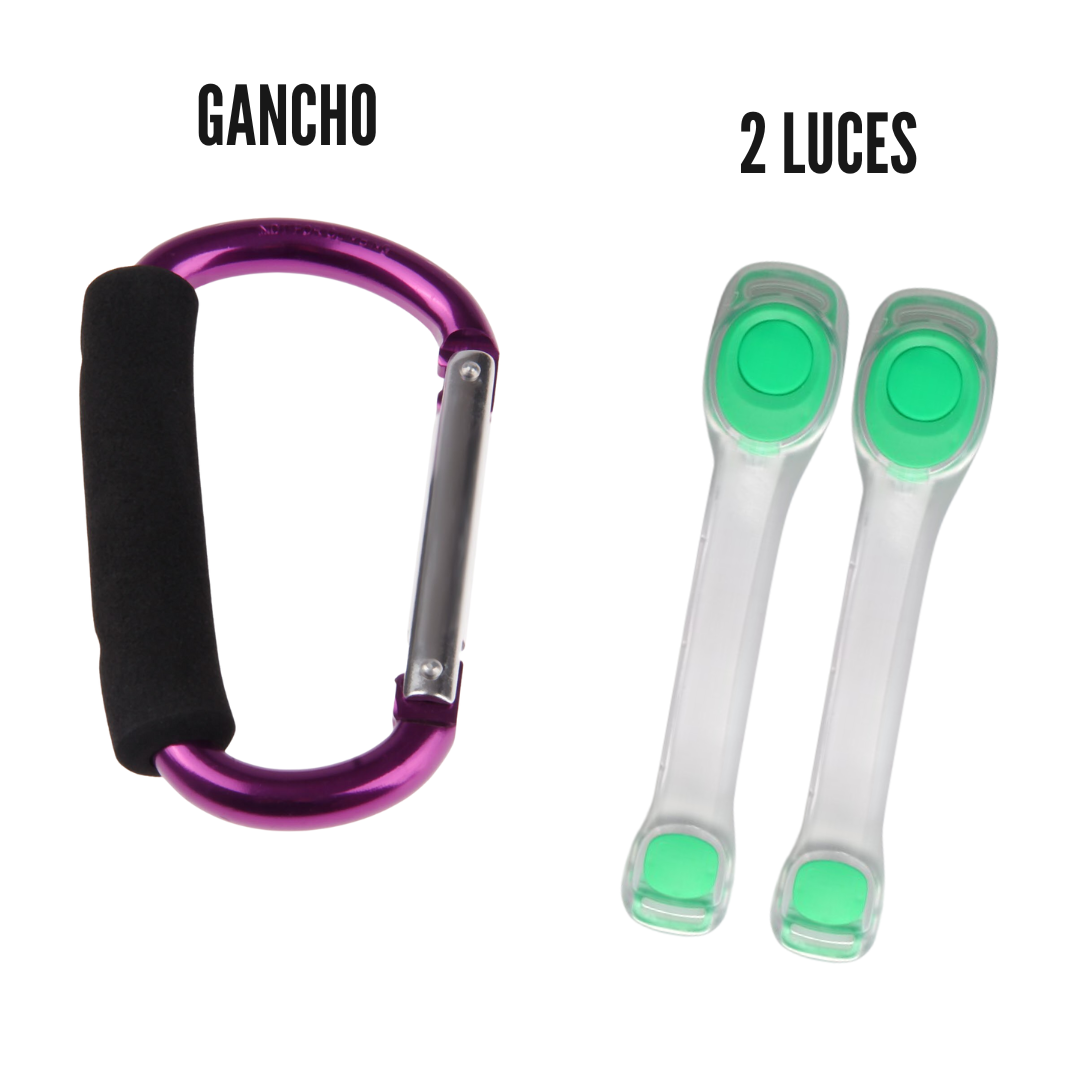 Pack Gancho Metálico + 2 Luces Deportivas