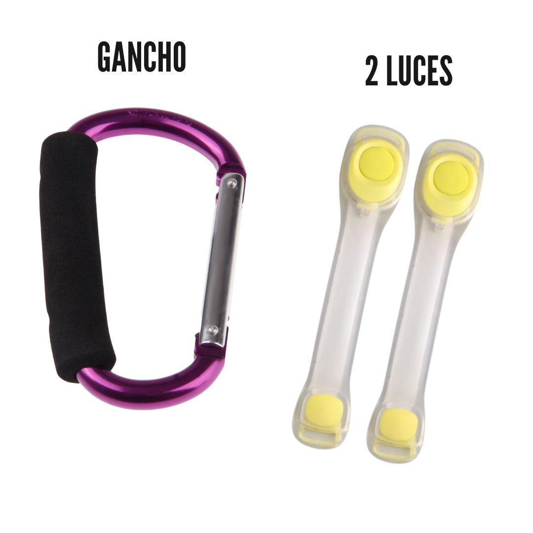 Pack Gancho Metálico + 2 Luces Deportivas