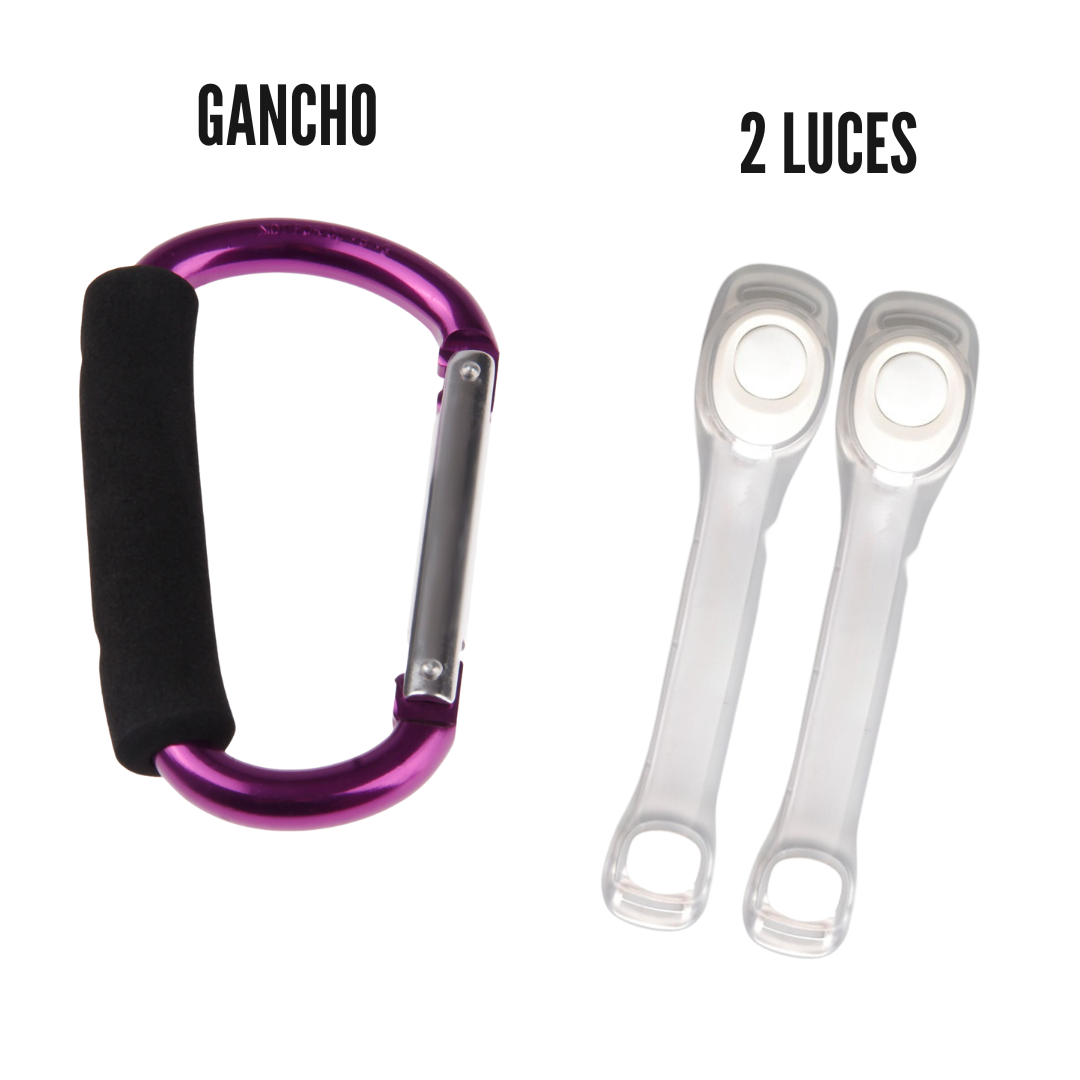 Pack Gancho Metálico + 2 Luces Deportivas