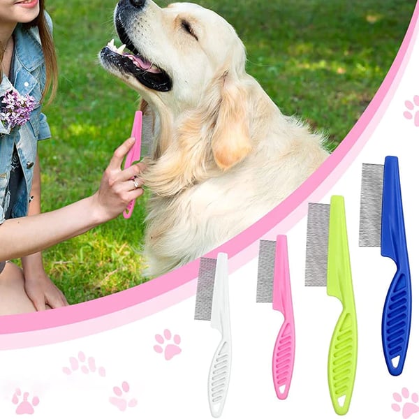 Peine de mascotas anti-pulgas y manchas - StainRemoval®