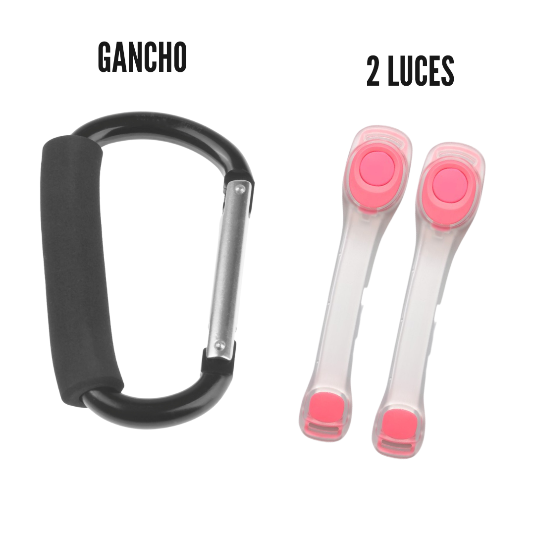 Pack Gancho Metálico + 2 Luces Deportivas