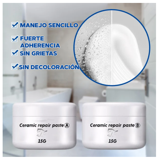 Reparador de ceramica y loza - RepairPaste™