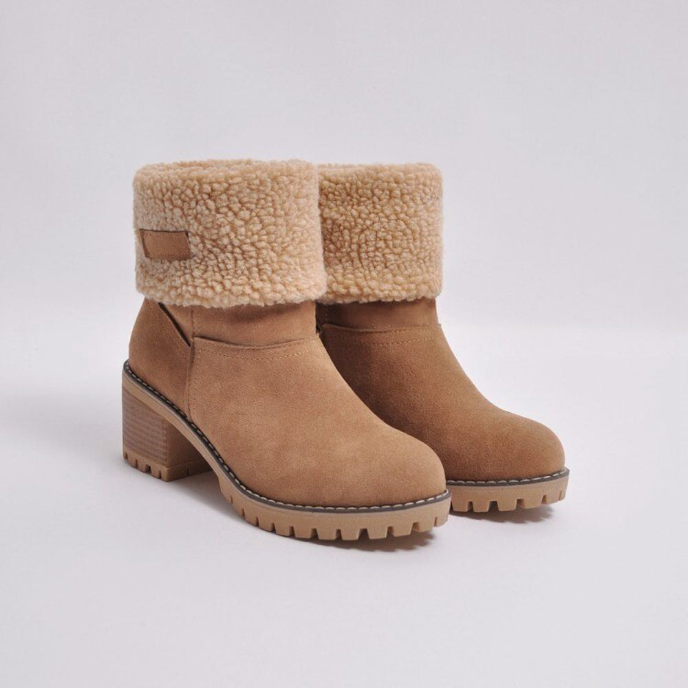 Botas Plegables con Forro de Piel - Emilia™