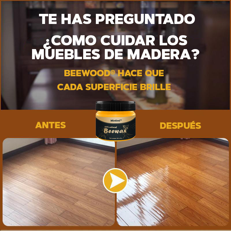 CERA RESTAURADORA DE MADERA - BEEWOOD®