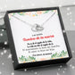 Suegra a Nuera - EL AMOR TE HIZO MI HIJA - Collar de Doble Corazón